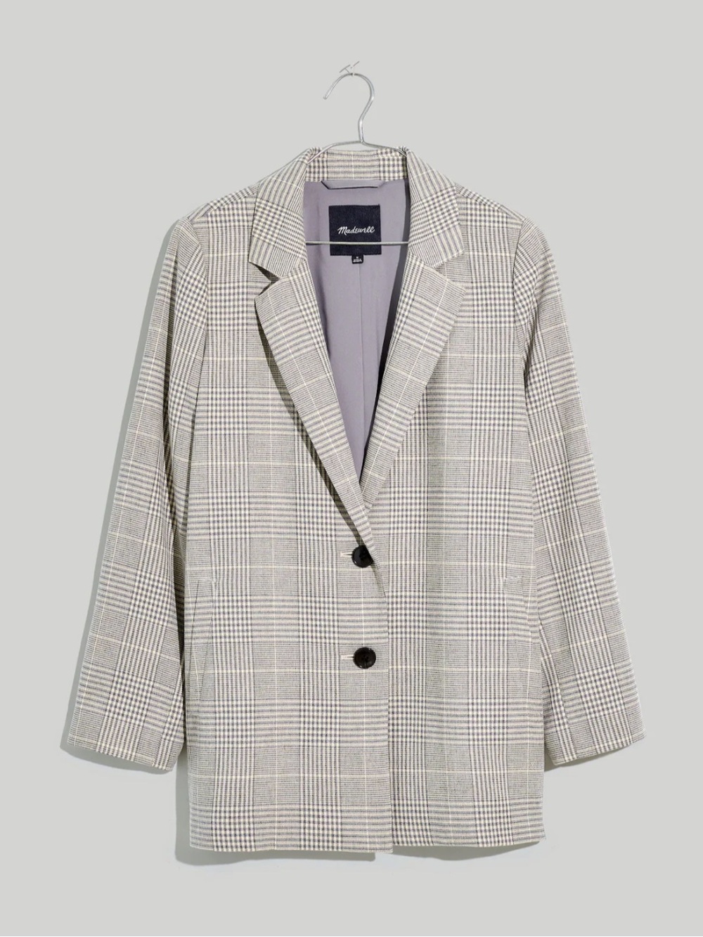 Madewell Women’s The Dorset Blazer in Galloway Plaid XXS